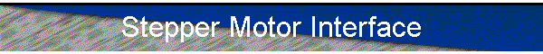 Stepper Motor Interface